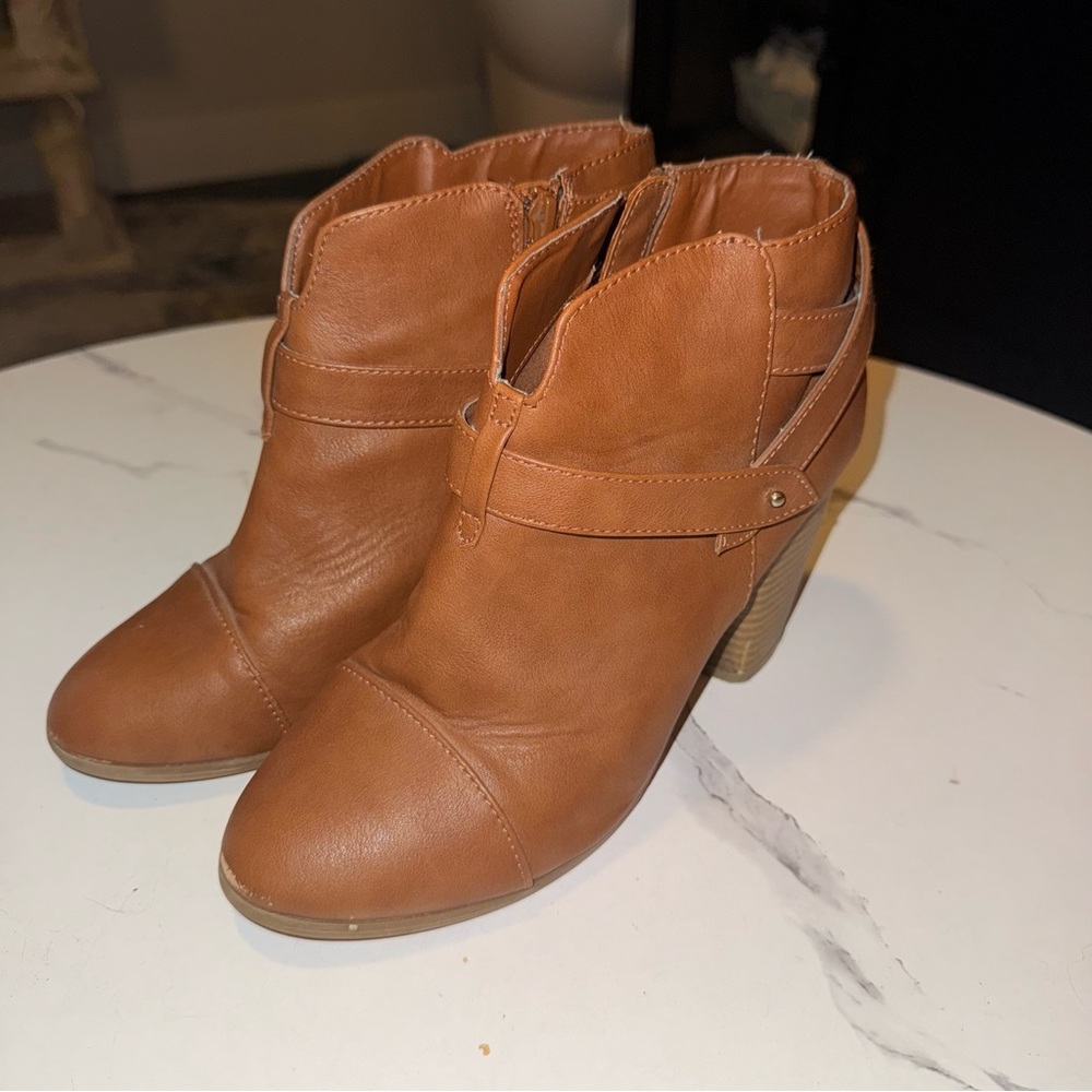 Stylish Brown Ankle Booties